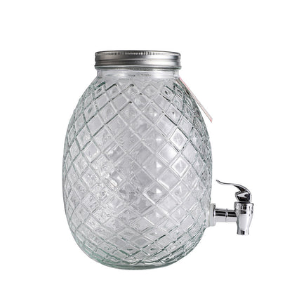 Pineapple Drink Glass Dispenser