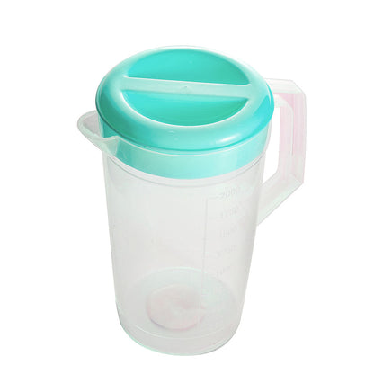 Plastic Water Bottle With Cups 2L