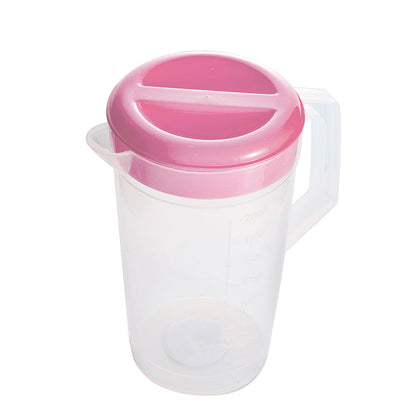 Plastic Water Bottle With Cups 2L