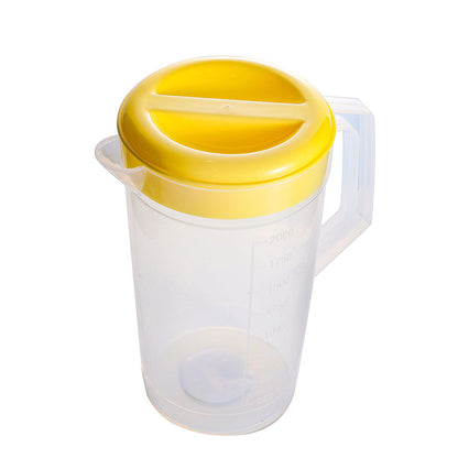 Plastic Water Bottle With Cups 2L