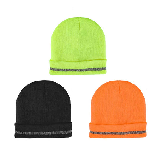 Mens Lined Reflective Hat