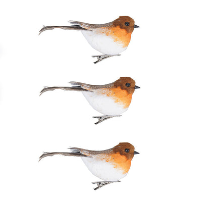 Christmas Robin Clips 2 Pack