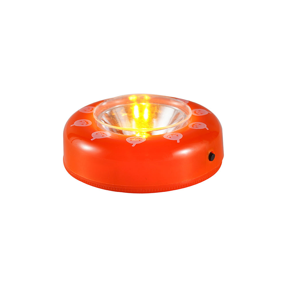 Yellow Flickering Pumpkin Light