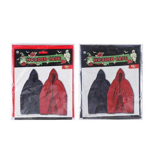 CAPE RED AND BLACK
