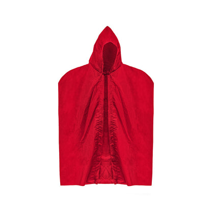 CAPE RED AND BLACK