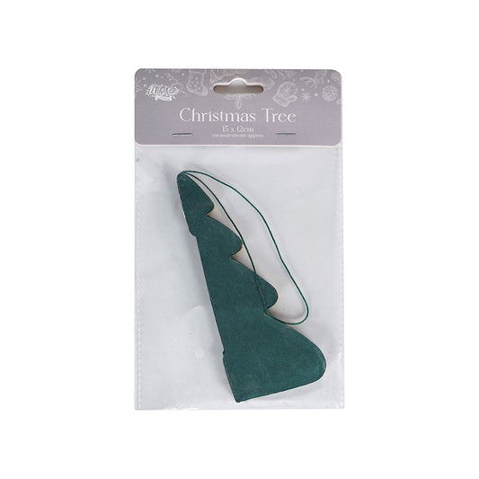 Christmas Tree Decoration 15x12cm