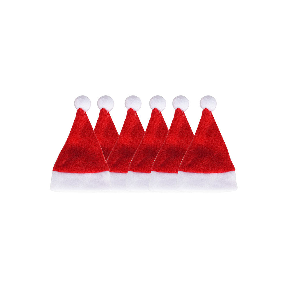 Santa Hat Cutlery Holders 6Pack