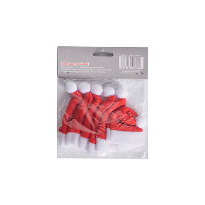 Santa Hat Cutlery Holders 6Pack