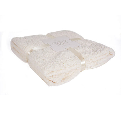 Super Soft Cuddle Throw Cream 130x180cm