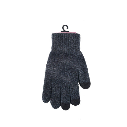 Ladies Texting Magic Gloves with Dots and Brushed Interior