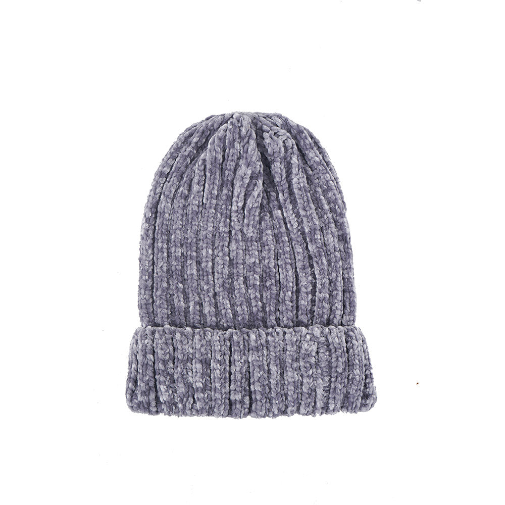Ladies Chenille Rib Hat with Cuff