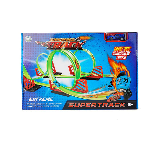 Pull Back Track Racing Set