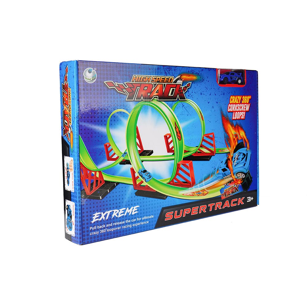 Pull Back Track Racing Set