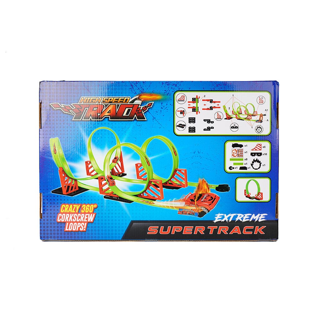 Pull Back Track Racing Set