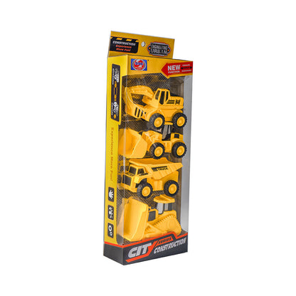 Pull Back Construction Vehicle Toys