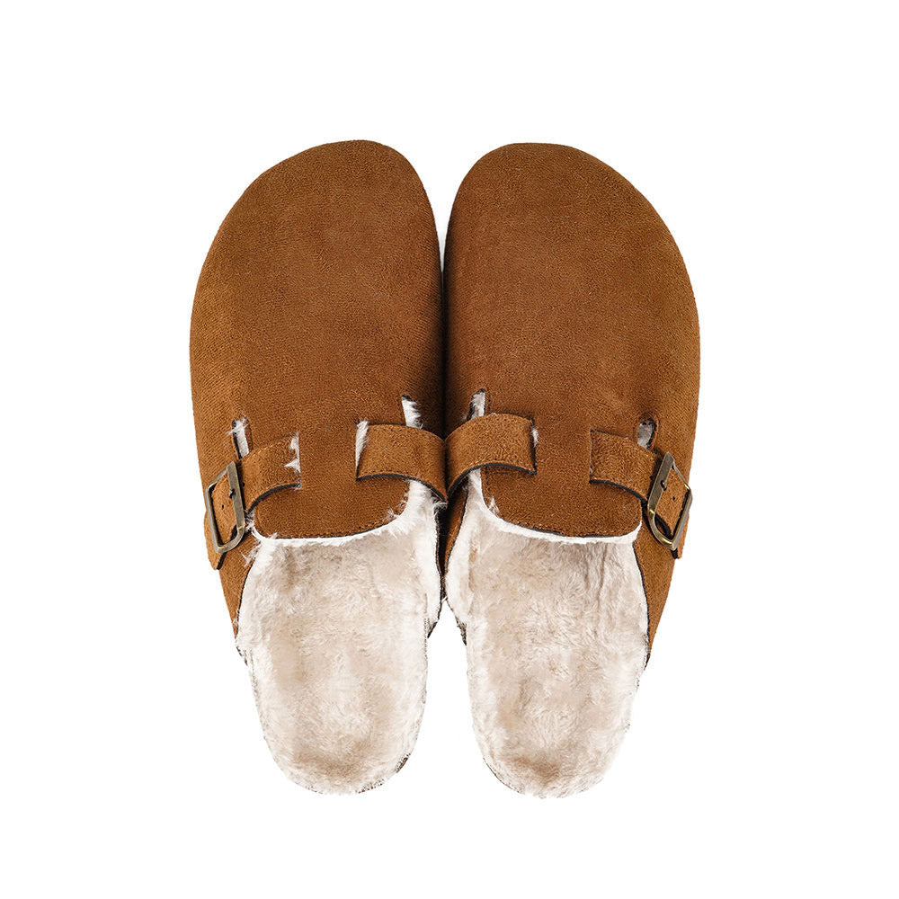 Ladies Faux Suede Clogs