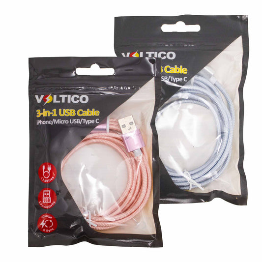 Voltico 3In1 USB Cable 1.5M