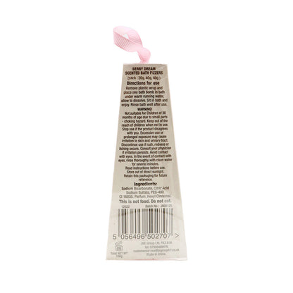 Christmas Scented Bath Fizzers 3PK