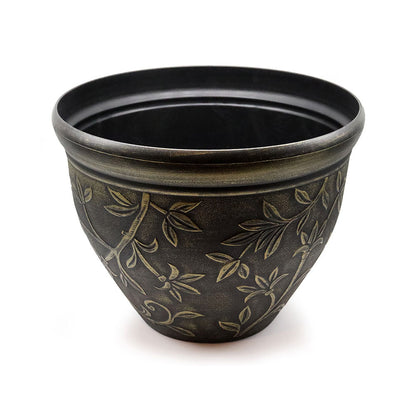 Leaf Relief Flower Pot 34cm